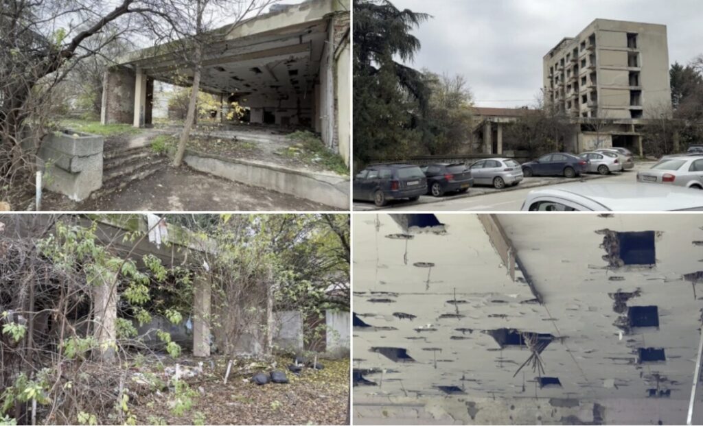Напуштените објекти во срцето на Куманово – хотели и ресторани претворени во урнатини и депонии