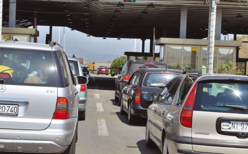 Сообраќајот на ГП Евзони во прекин