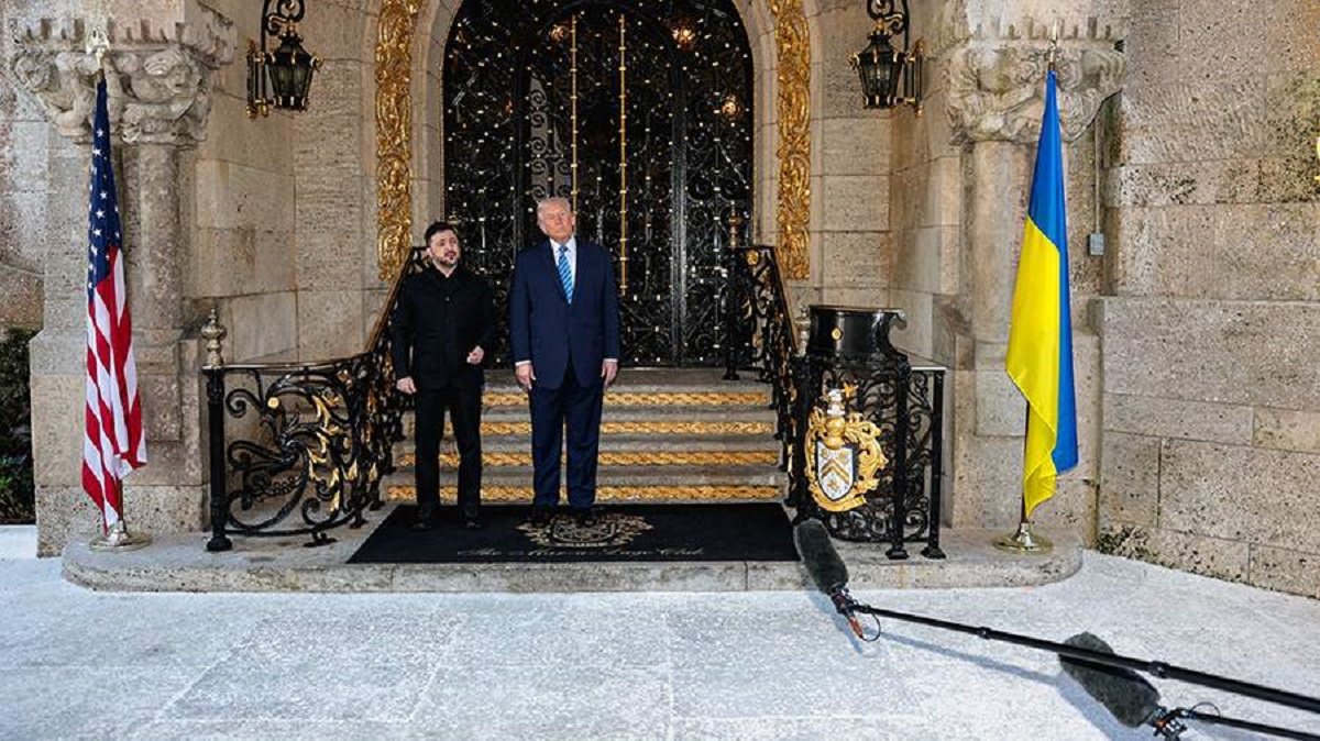 Разговорите за завршување на војната во Украина во „последна фаза“, изјави Трамп пред средбата со Зеленски