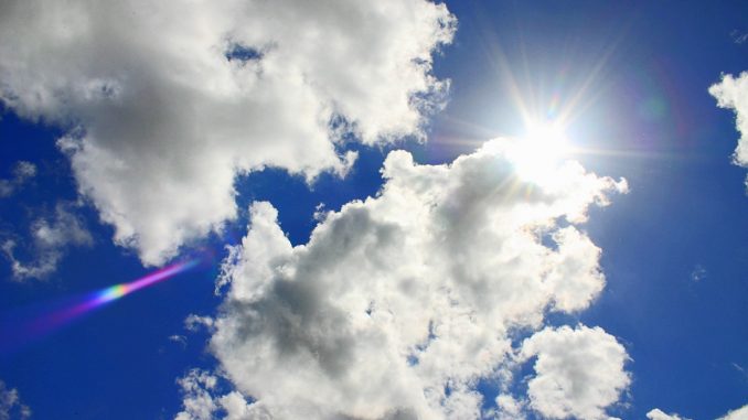 Сончево, со мала до умерена облачност