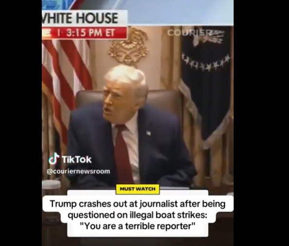 (ВИДЕО) ТРАМП СЕ СКАРА СО НОВИНАРКA: Ja нарече напорна и ужасна