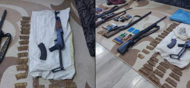 Битолчанец фатен дома со цел арсенал оружје