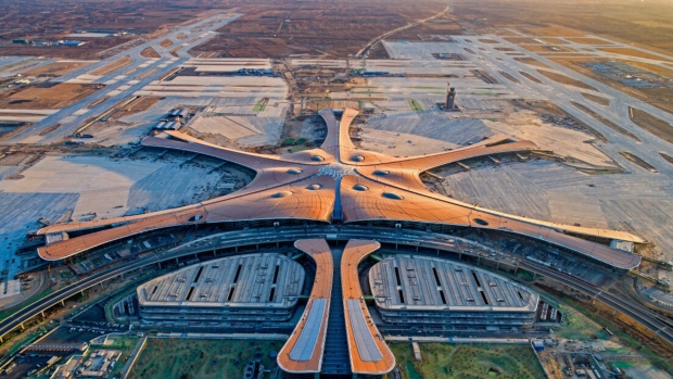 Аеродромот Daxing во Пекинг опслужува повеќе од 50 милиони патници