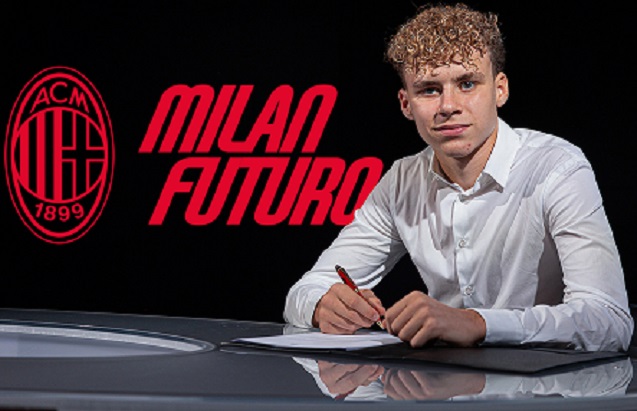 Синот на Ибрахимовиќ потпиша за Милан