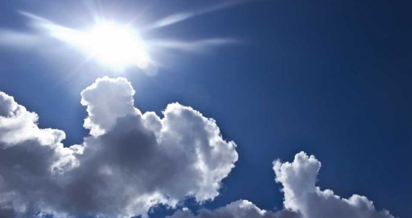 Сончево со умерена облачност