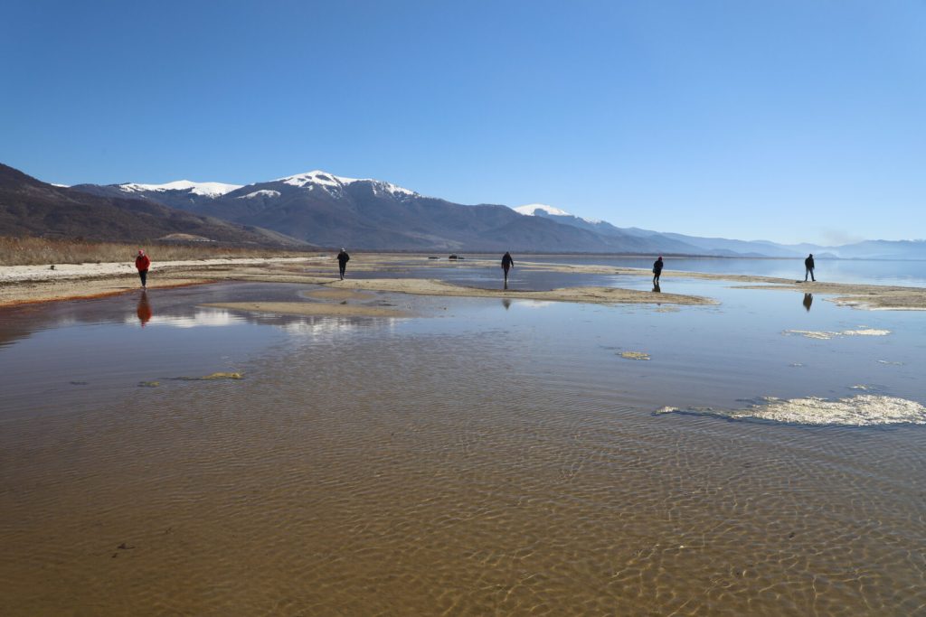 Првите подводни археолошки истражувања во Преспанското Езеро открија редок органски материјал