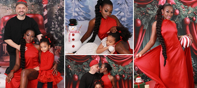 „Нека Бог ве води“ – Атрактивната водителка, Емакулате од Кенија, позираше новогодишно со сопругот Македонец