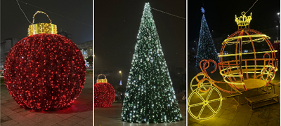 Првпат по многу години, празнична магија и во Тетово – Новогодишна елка, неколку украси и светилки