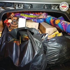 Спречен обид за нелегално тргување со пиротехнички средства – запленети над 40 илјади парчиња петарди и огномети, кривична пријава за едно лице