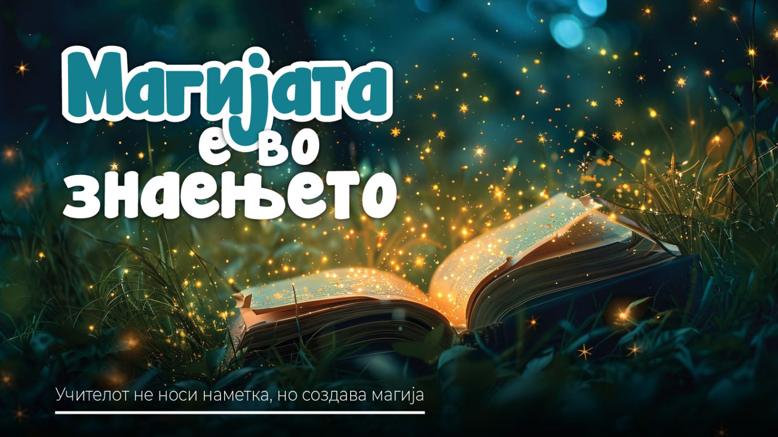 Какво волшебно стапче се крие зад секоја петка? Учителите како темел на образованието во Македонија