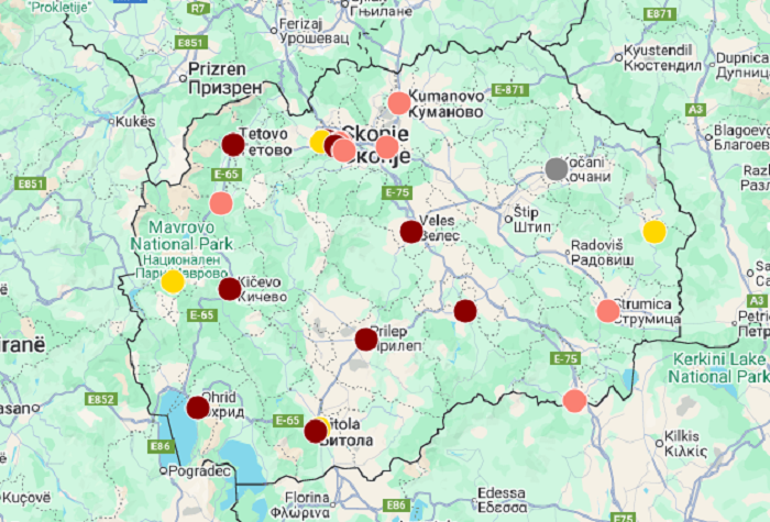 Во функција е нов веб-портал за квалитетот на воздухот, велат од МЖСПП