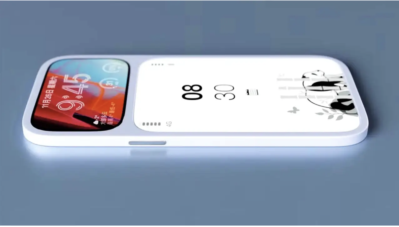 Концептот Pixel Duo ги спојува IPS и e-ink екраните во еден необичен паметен телефон