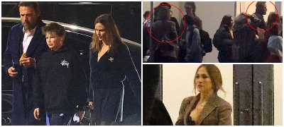 Непријатна средба на Бен Афлек и Џеј Ло – актерот во друштво на Џенифер Гарнер, ја игнорира бившата