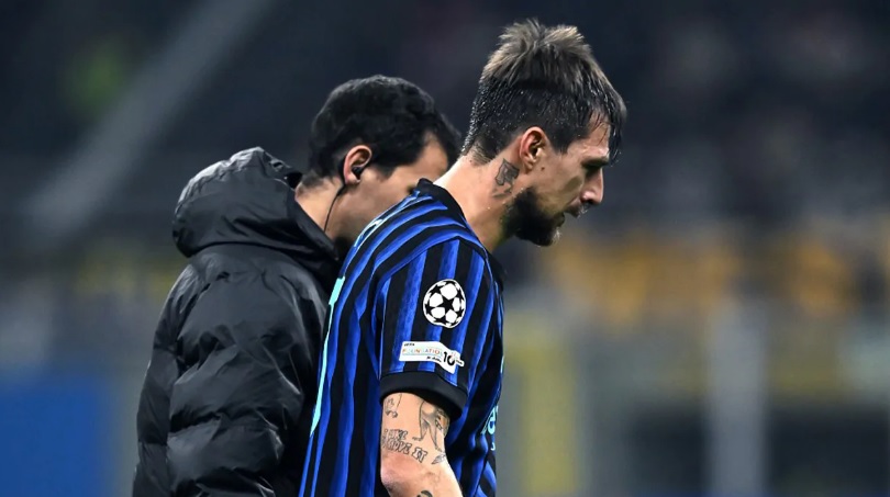 Интер остана без Ачерби до крајот на годината