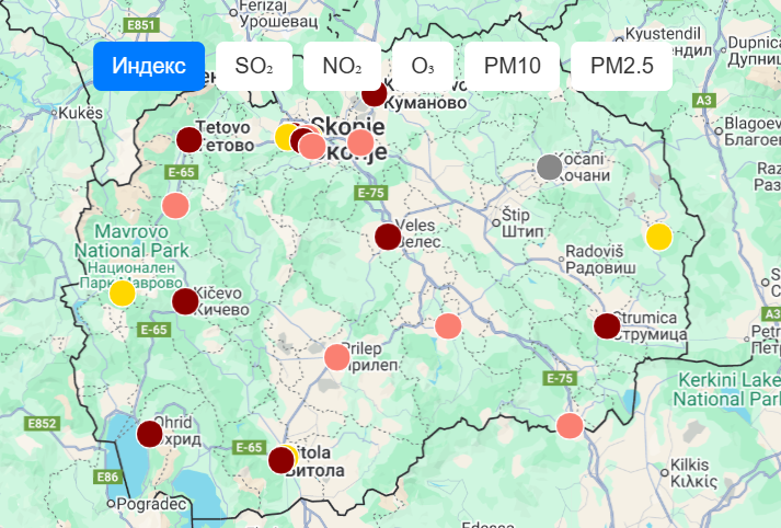 Надминат праг на алармирање во Кичево и Струмица