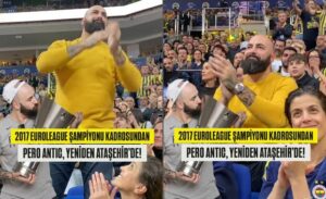 ВИДЕО: Перо Антиќ со овации и воодушевување пречекан од преполната „Улкер арена“ во Истанбул