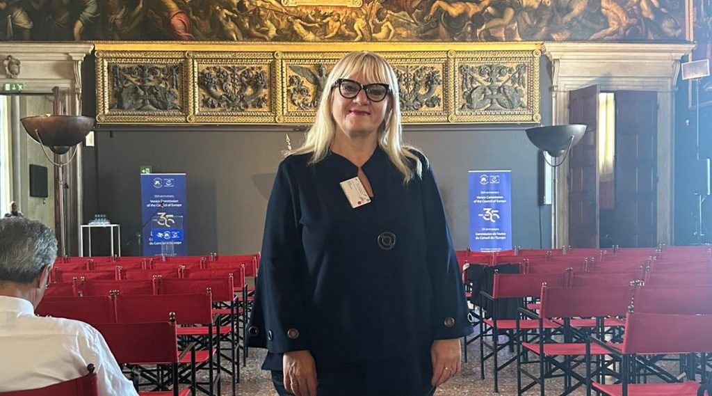 Рената Дескоска избрана за потпретседателка на Венецијанската комисија