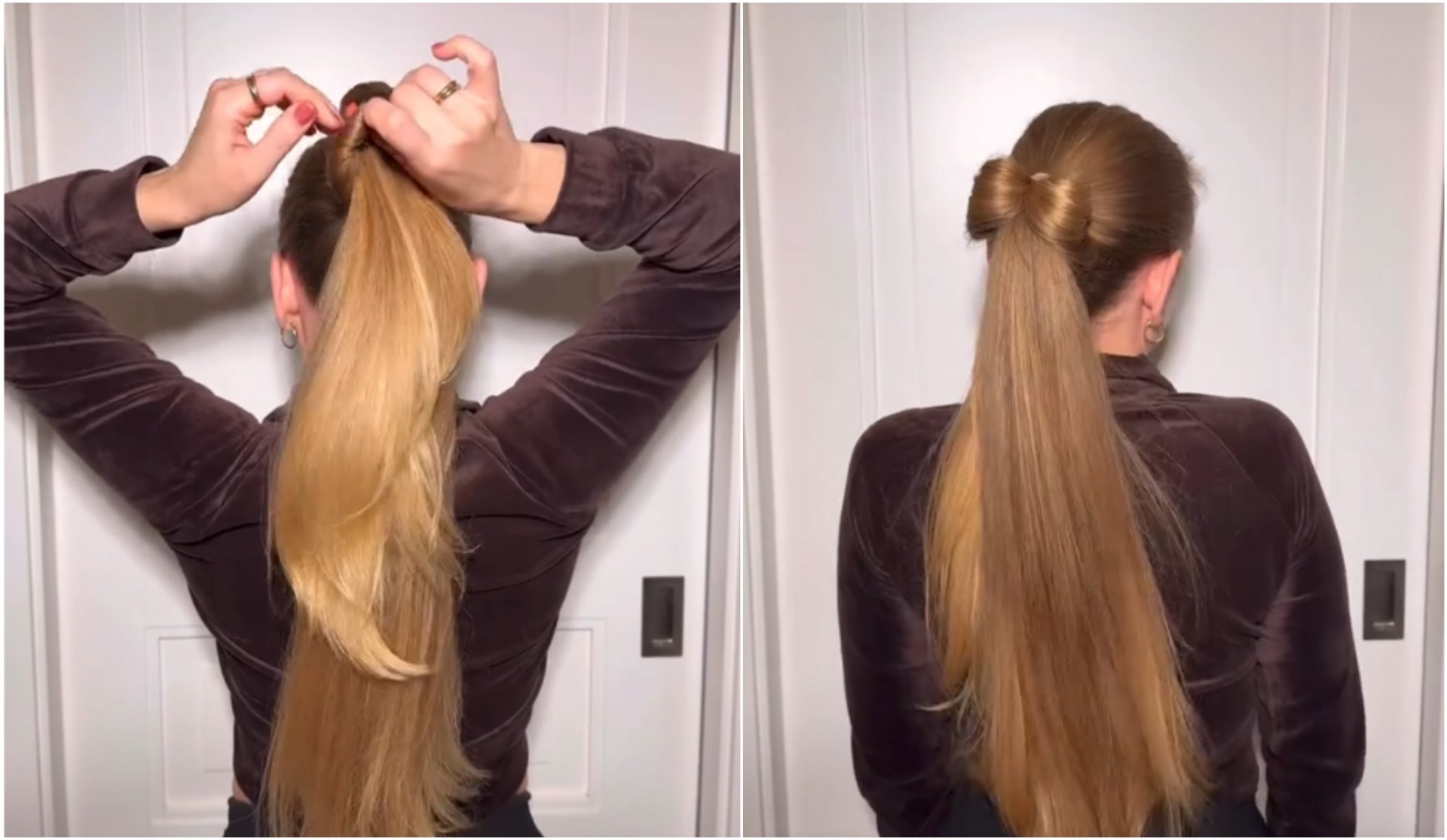 Оваа преслатка, лесна за правење божиќна фризура стана вистински хит: Ќе ја носите цел декември – ВИДЕО –