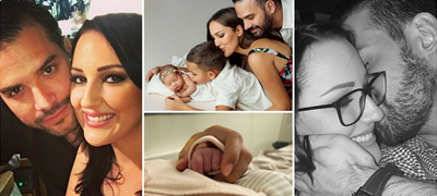 Александра Пријовиќ објави прва фотка од лицето на ќерката, на 10-годишнината од брак со посинокот на Брена