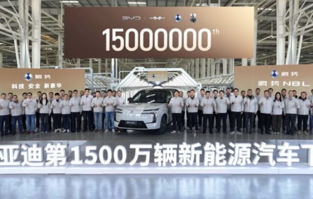 BYD на добар пат да стане најголем производител на електрични автомобили во светот