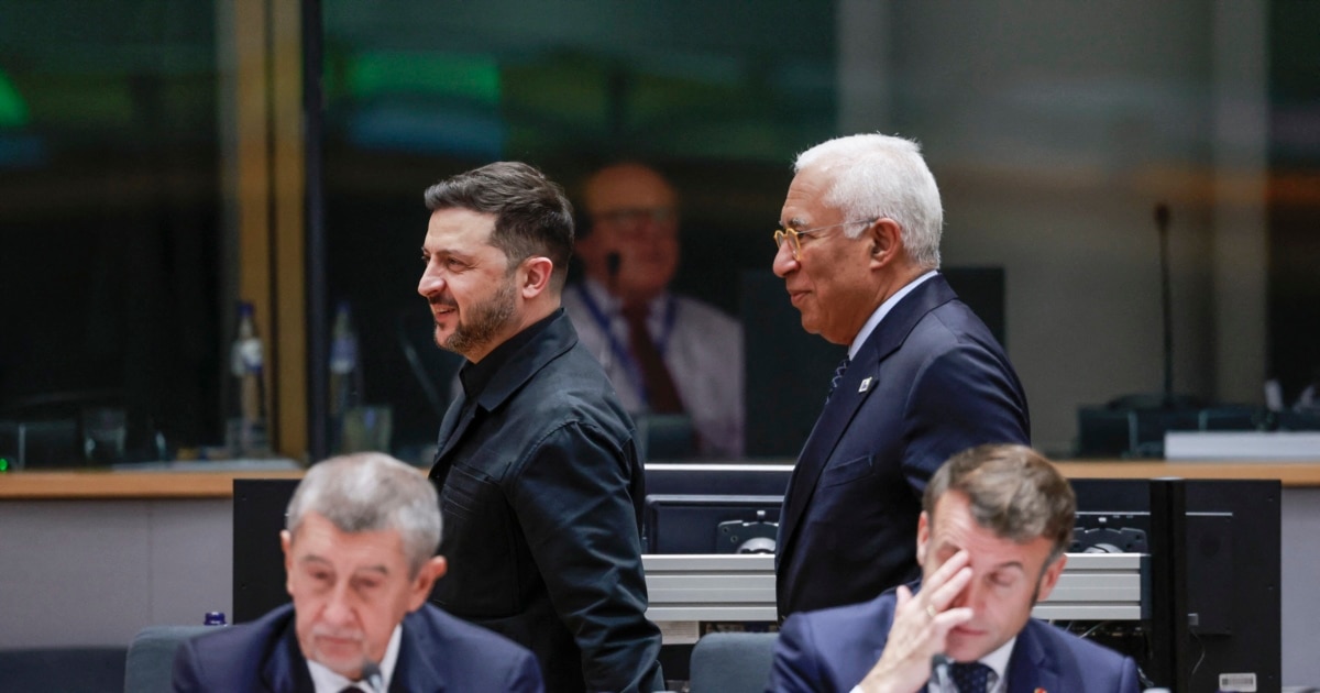 ЕУ се согласи на заем од 90 милијарди евра за Украина, без користење на руските средства