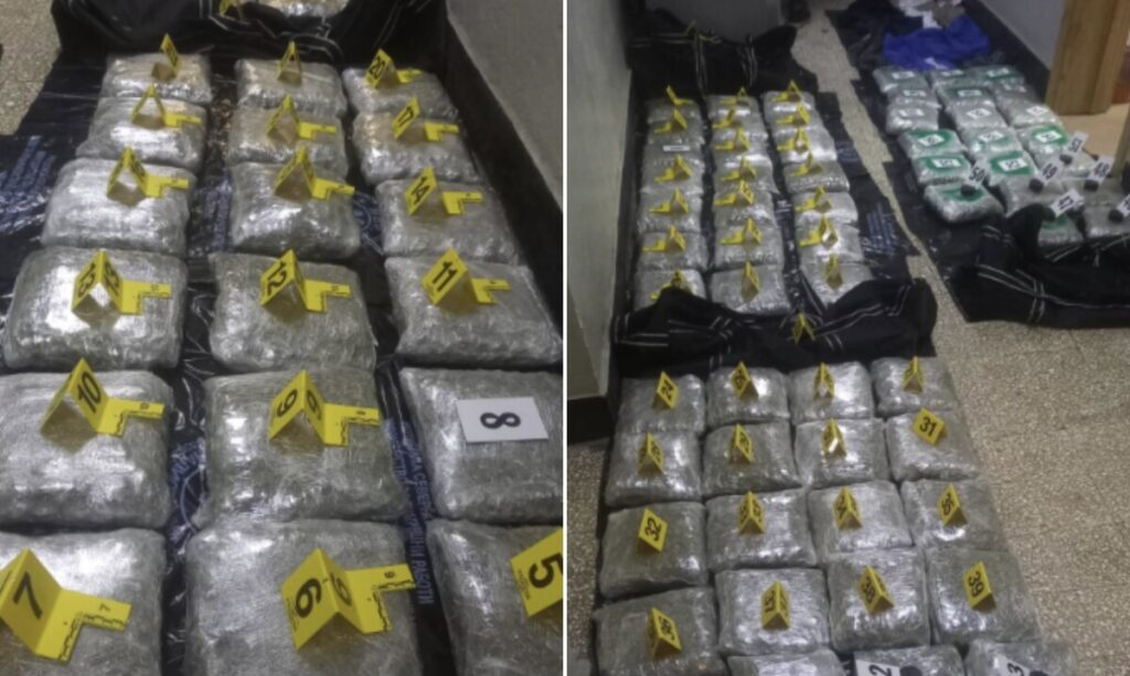 Пронајдени и запленети 62 пакувања со марихуана при претрес на возило во струшко, следува соодветна пријавa