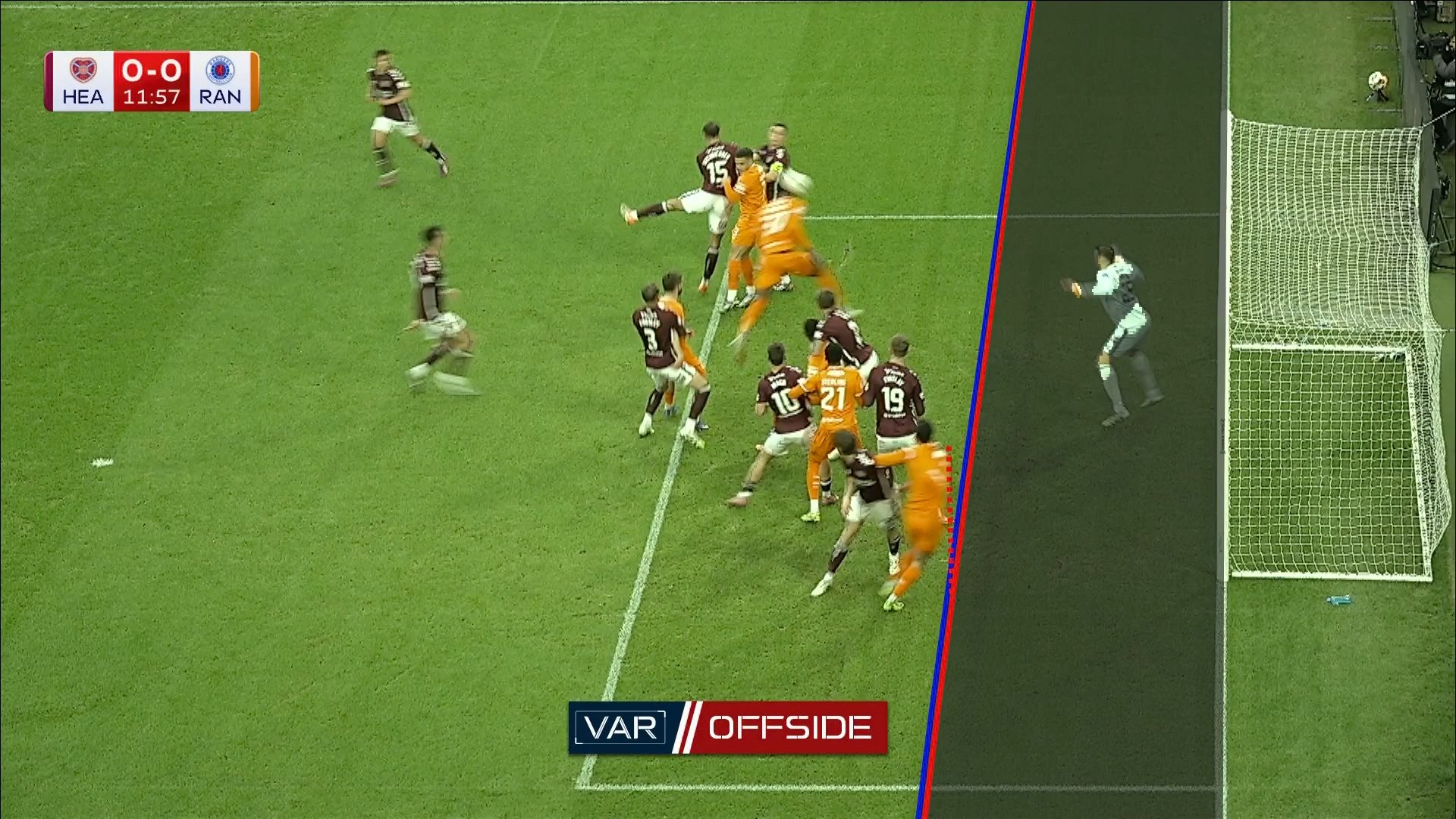 Милиметри решаваа, поништен гол за Миовски во дербито против лидерот во Шкотска! (ВИДЕО)