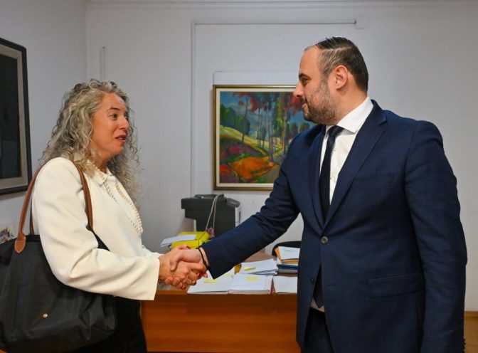 Ѓорѓиевски се сретна со израелската амбасадорка Вивиан Аисен