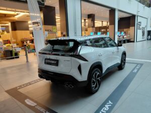 GEELY CITYRAY изложен во East Gate Mall – празнична акција што не се пропушта!