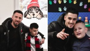 Асовите на Шкендија повторно на дружба со децата со посебни потреби