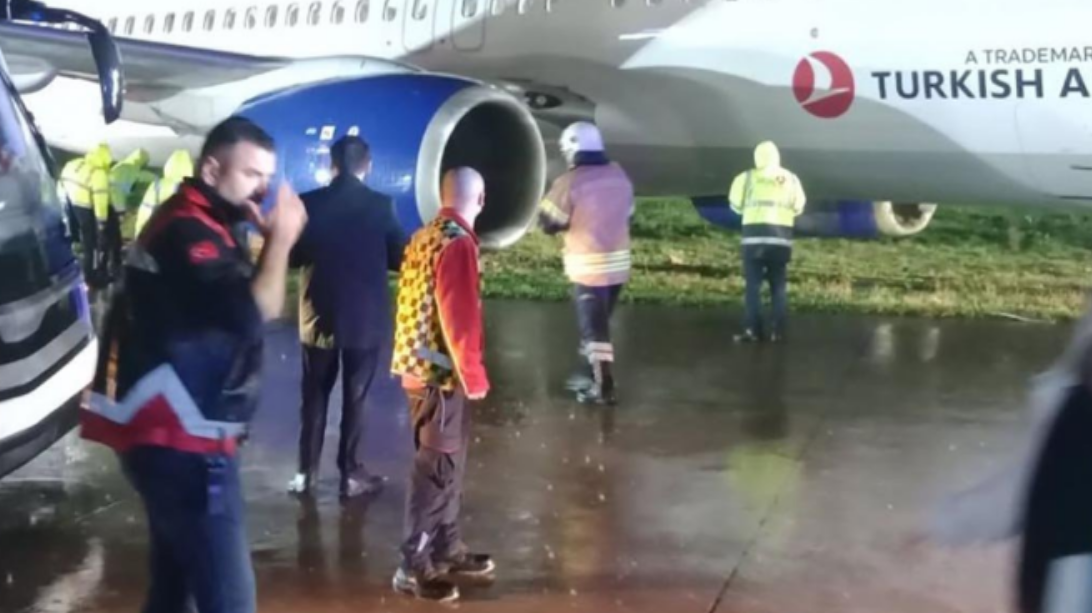 Авион на линијата Приштина – Истанбул излетал од пистата по слетување, нема повредени