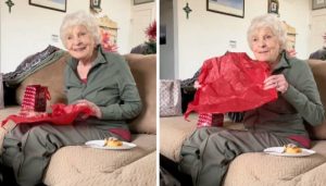 (ВИДЕО) Баба ѝ кажала на внуката дека не сака подарок за Божиќ. Ја пречекало најубавото изненадување