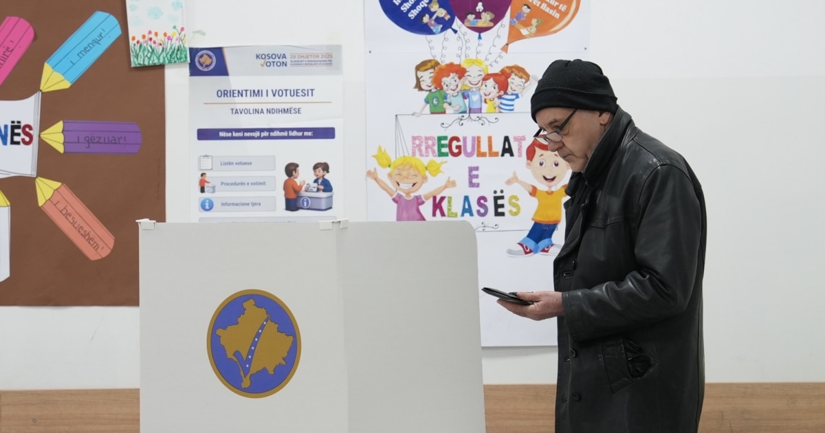 Косово гласа на предвремени избори по месеци политички ќорсокак