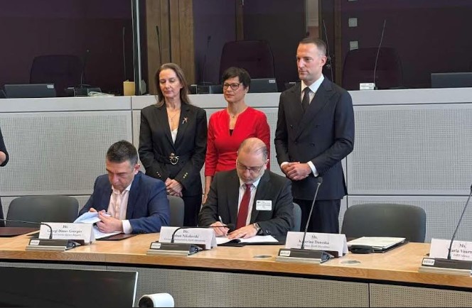 Николовски од Брисел јави дека е потпишан Mеморандум за електронска размена на податоци со Бугарија