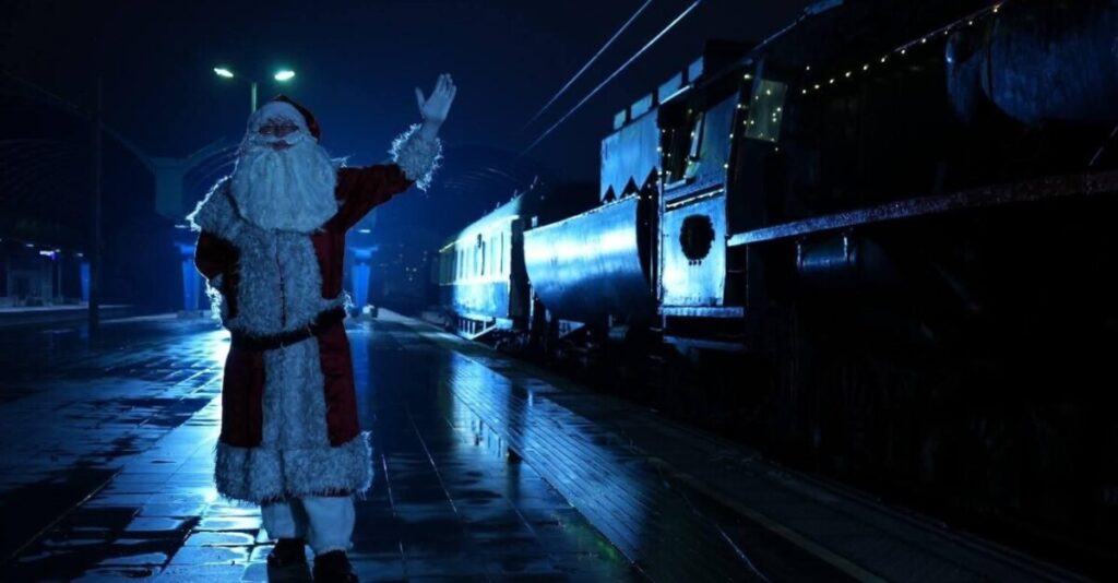 „Дедо Мраз дојде со воз“ – специјална новогодишна театарска претстава за деца на Железничка станица – Скопје