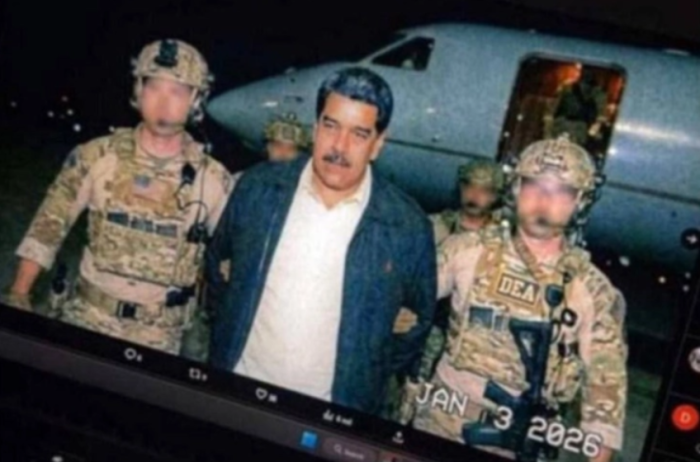 Објавена фотографија од апсењето на Мадуро, автентичноста официјално не е потврдена
