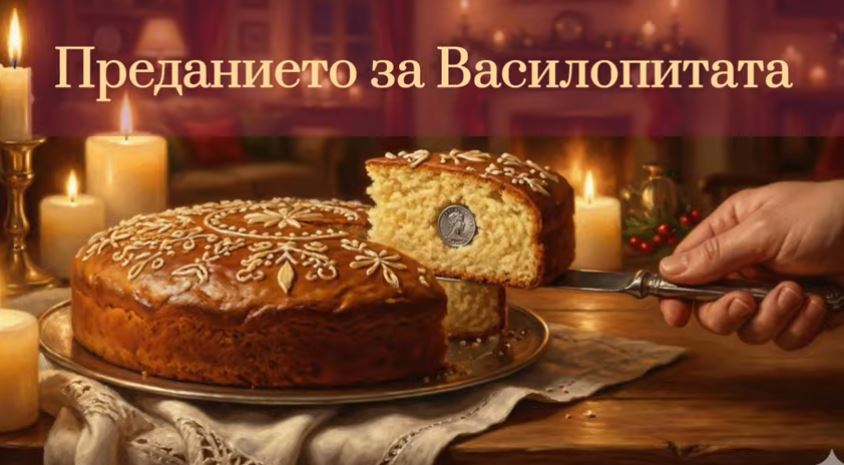 (ЕДУКАТИВНО ВИДЕО) Преданието за Василопитата – легендата за лепчето со паричката