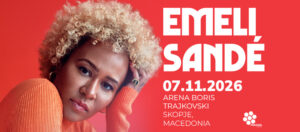 Светскиот вокален феномен Емели Санде на 7 ноември во Скопје