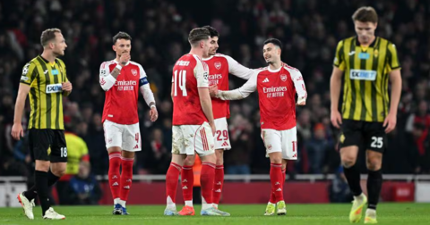 Арсенал до историја: Со перфектни „осум од осум“ до четвртфинале! (ВИДЕО)