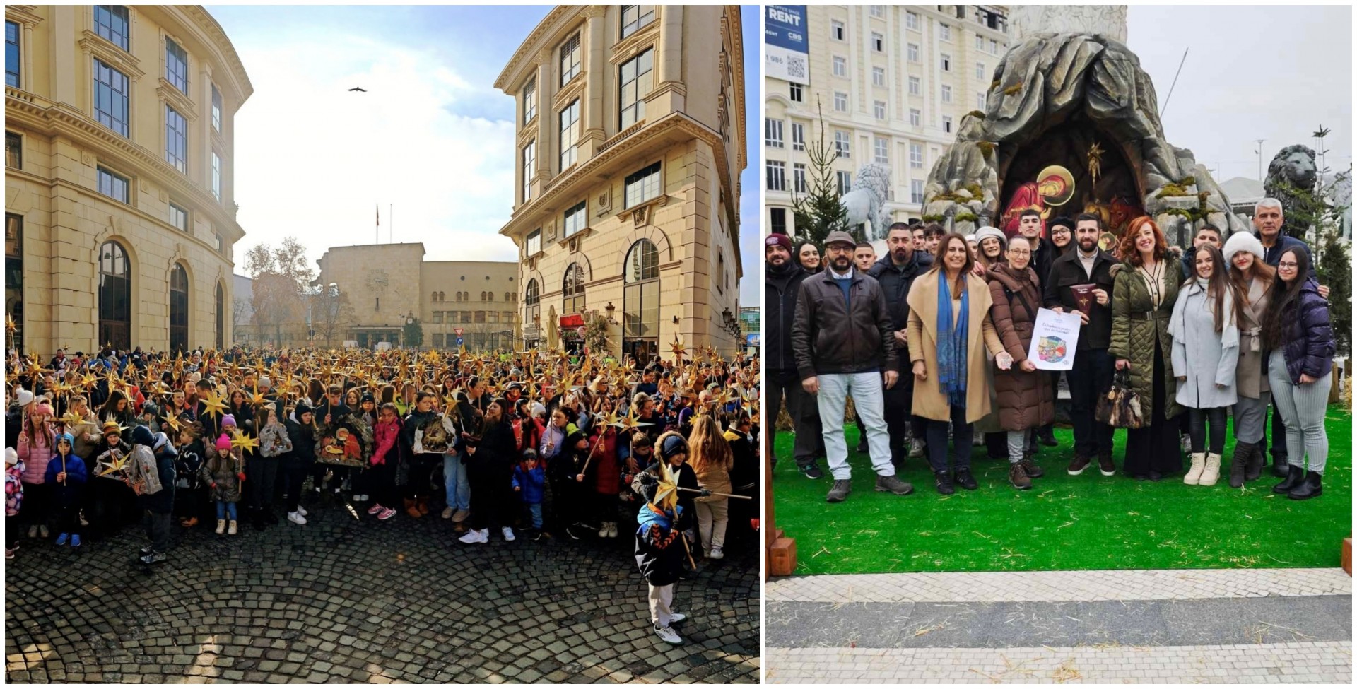 Илјадници деца во над 80 градови во државата ќе го најават Христовото раѓање со Бадниковите поворки