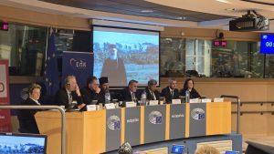 Албанскиот архиепископ Јован на средби во Брисел: Европскиот парламент првпат домаќин на настан посветен на православен архијереј