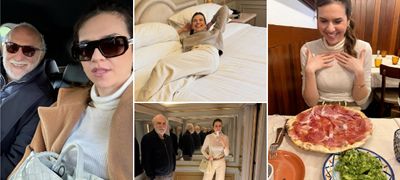 Лазар Ристовски (73) во Милано со 39 години помладата девојка – Ја фотографира во кревет, таа блеска од среќа