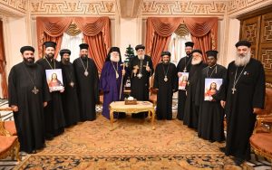 Свечена новогодишна посета на Александрискиот патријарх на коптскиот папа Тавадро II