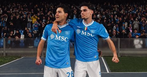 ВИДЕО: Цел меч за Елмас во победата на Наполи над Фиорентина