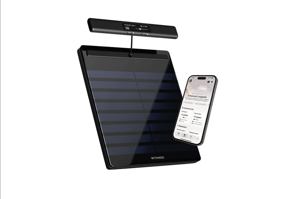 Withings има нова паметна вага која ја проценува долговечноста на корисниците