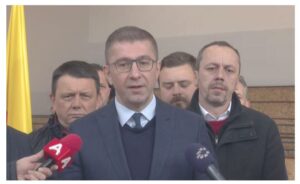 Мицкоски: Опозицијата продолжува со напади врз нашите стратешки партнери – сега на ред се САД