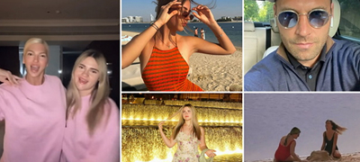 По скандалот, Душко се огласи, а Јелена Карлеуша си ужива во Дубаи со ќерките и си пее „Јас сум Барби“