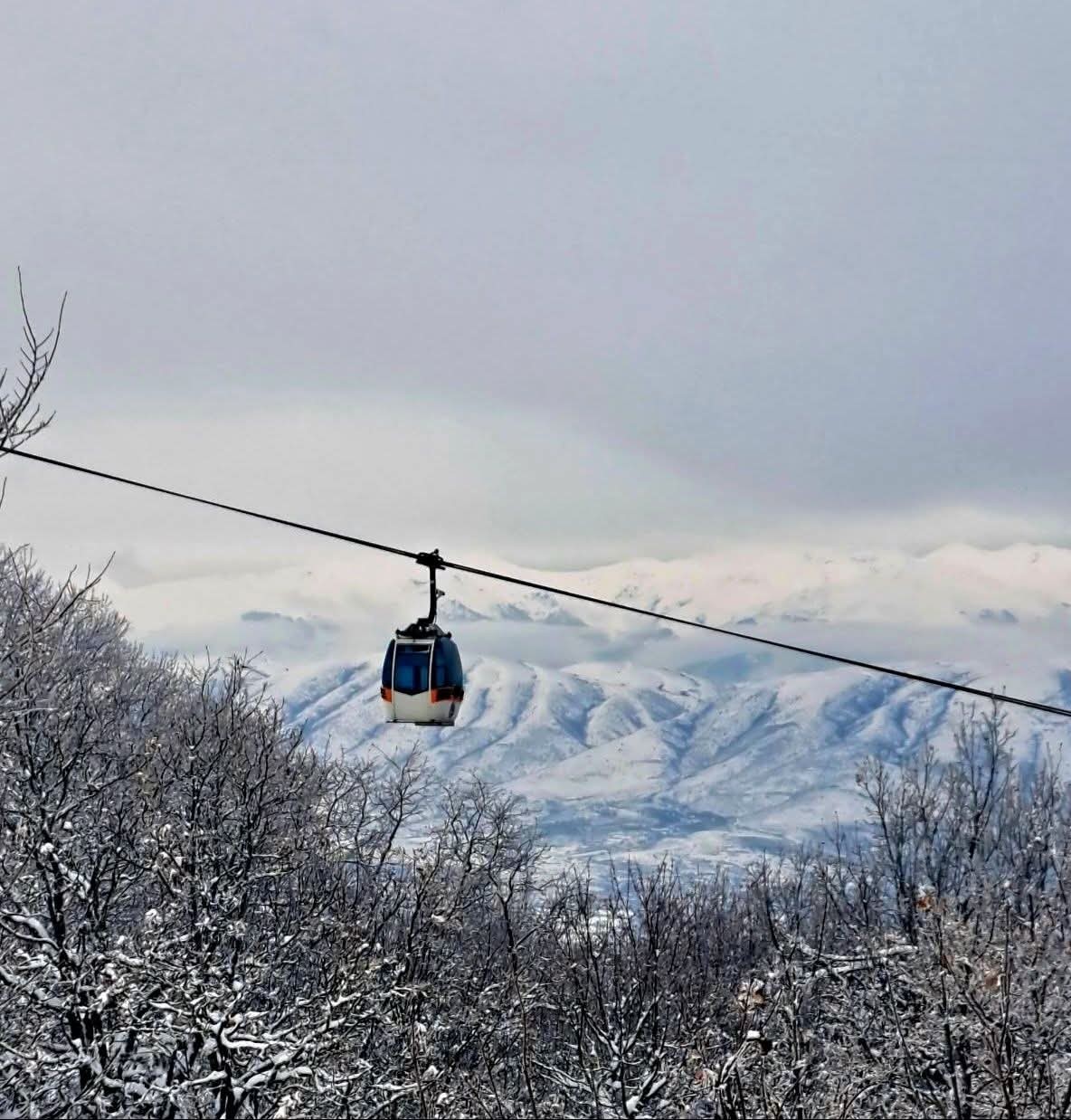Ако сакавте на снег на врв на Водно: Жичницата не работи
