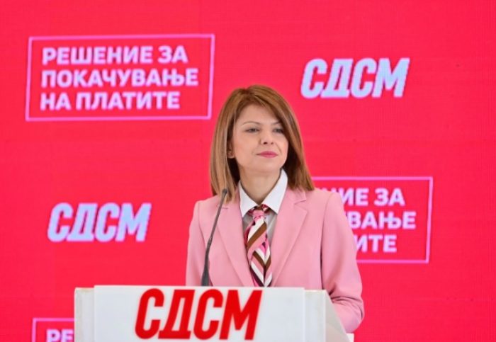 ЛУКАРЕВСКА: Нема пари за плати, за минимална од 600 евра, СДСМ се бори против Владата и туркањето на граѓаните во должничко ропство