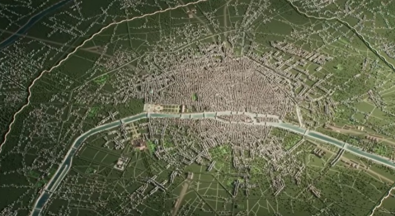 Погледнете ја еволуцијата на Париз во забрзано видео - од 300 година пр.н.е. до 2025 година